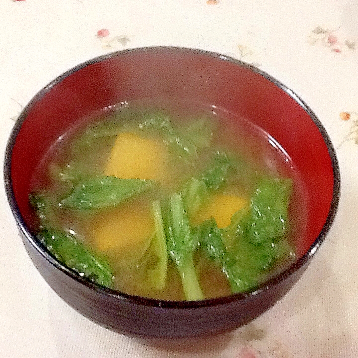 大根の間引き菜と豆腐の味噌汁 レシピ 作り方 By Hanako0766 楽天レシピ 大根の間引き菜と豆腐の味噌汁 レシピ 作り方 By Hanako0766 楽天レシピ