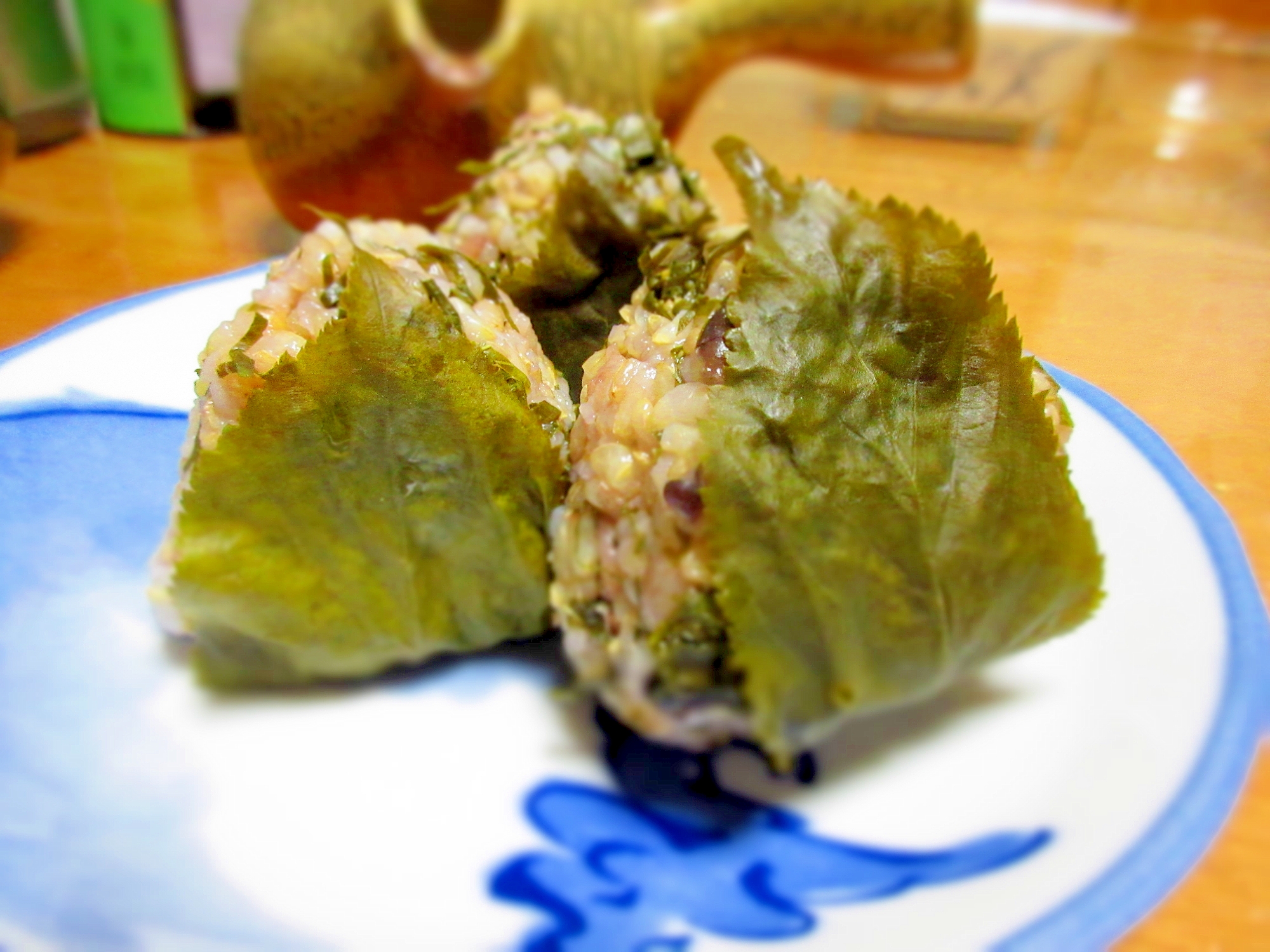 桜の葉っぱのおりぎり レシピ 作り方 By Miashimatora 楽天レシピ