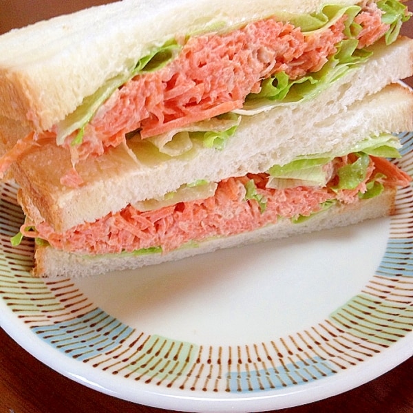 人参とツナのサンドイッチ レシピ 作り方 By Tukuyo93 楽天レシピ 人参とツナのサンドイッチ レシピ 作り方 By Tukuyo93 楽天レシピ