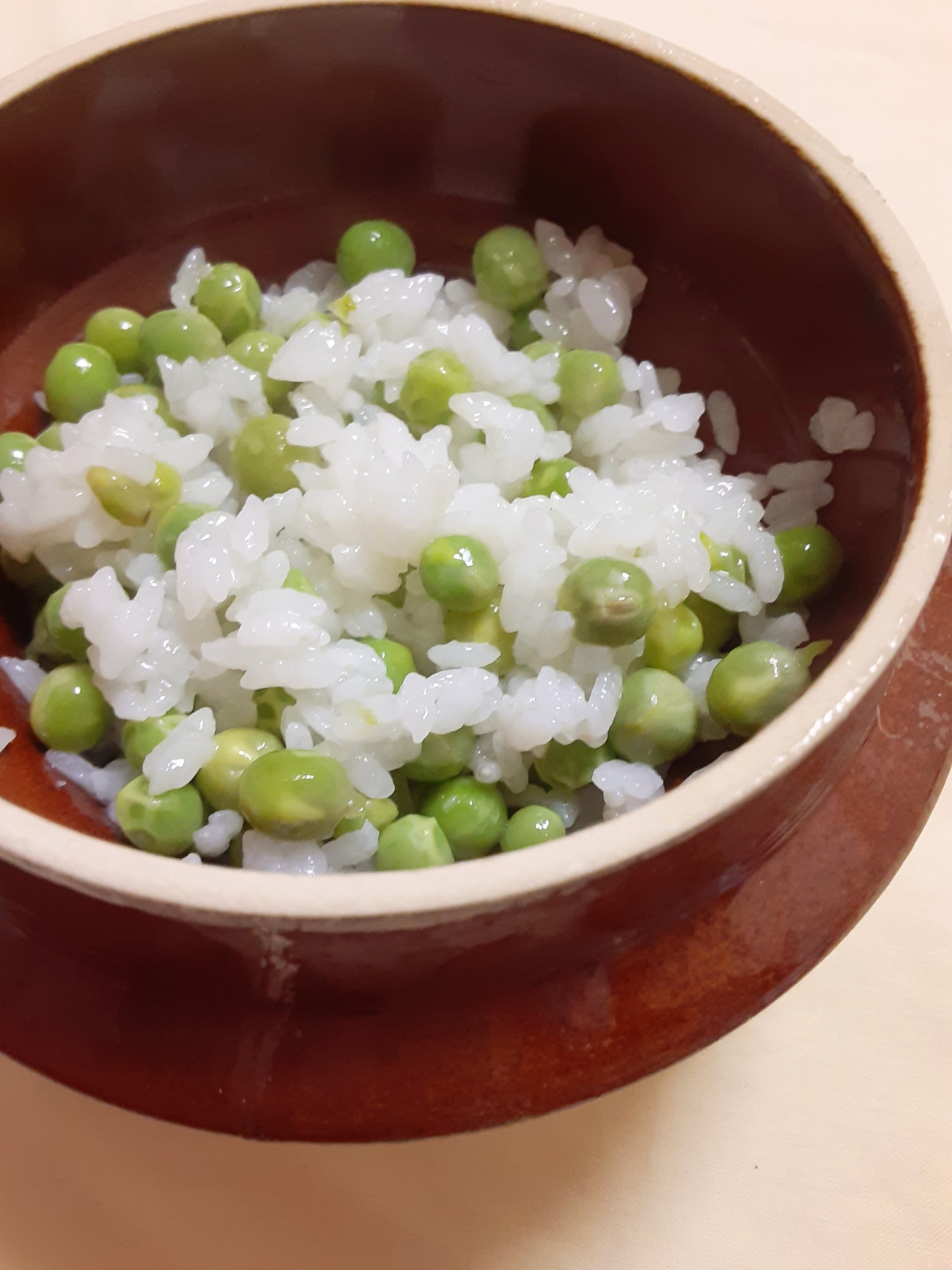 鍋で炊く豆ごはん■半合量■