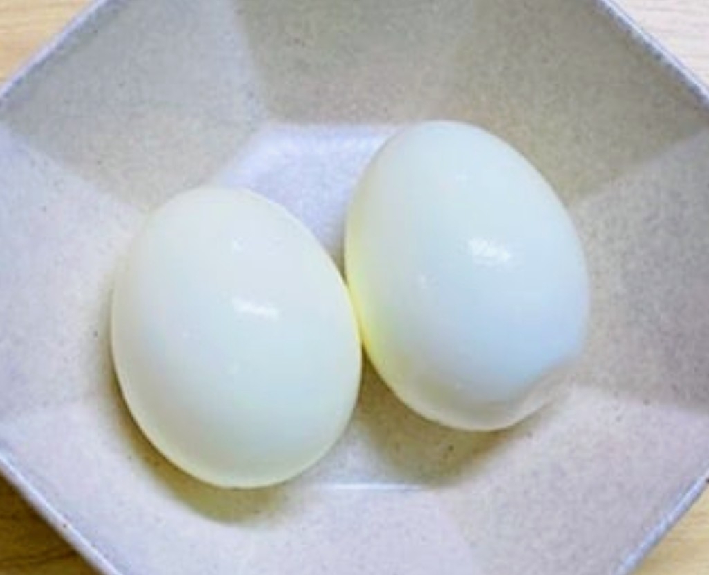 つるんと剥けるゆで卵の茹で方→中華風漬け卵