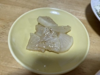 ごまをふりました！美味しかったです！