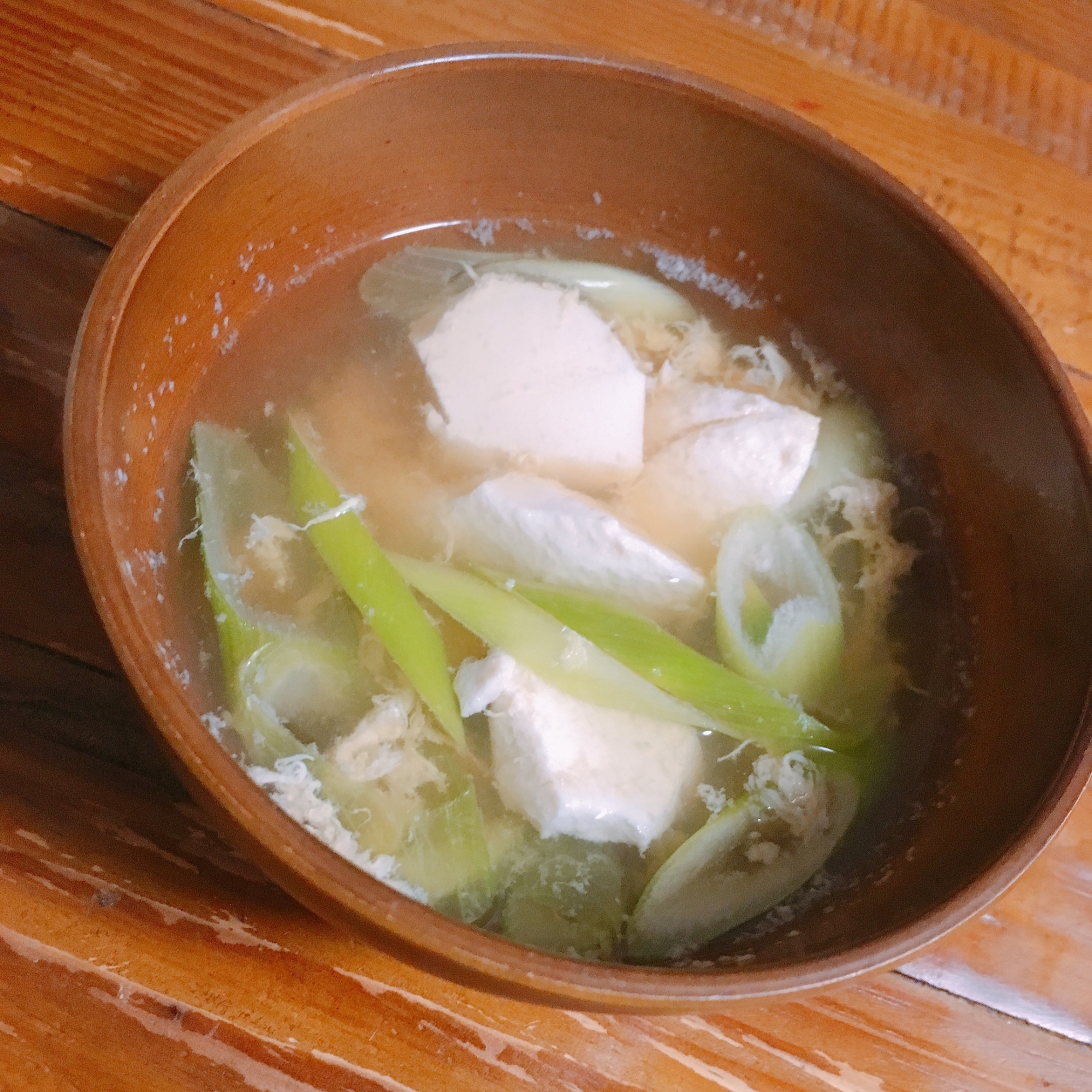 かき玉和風スープ