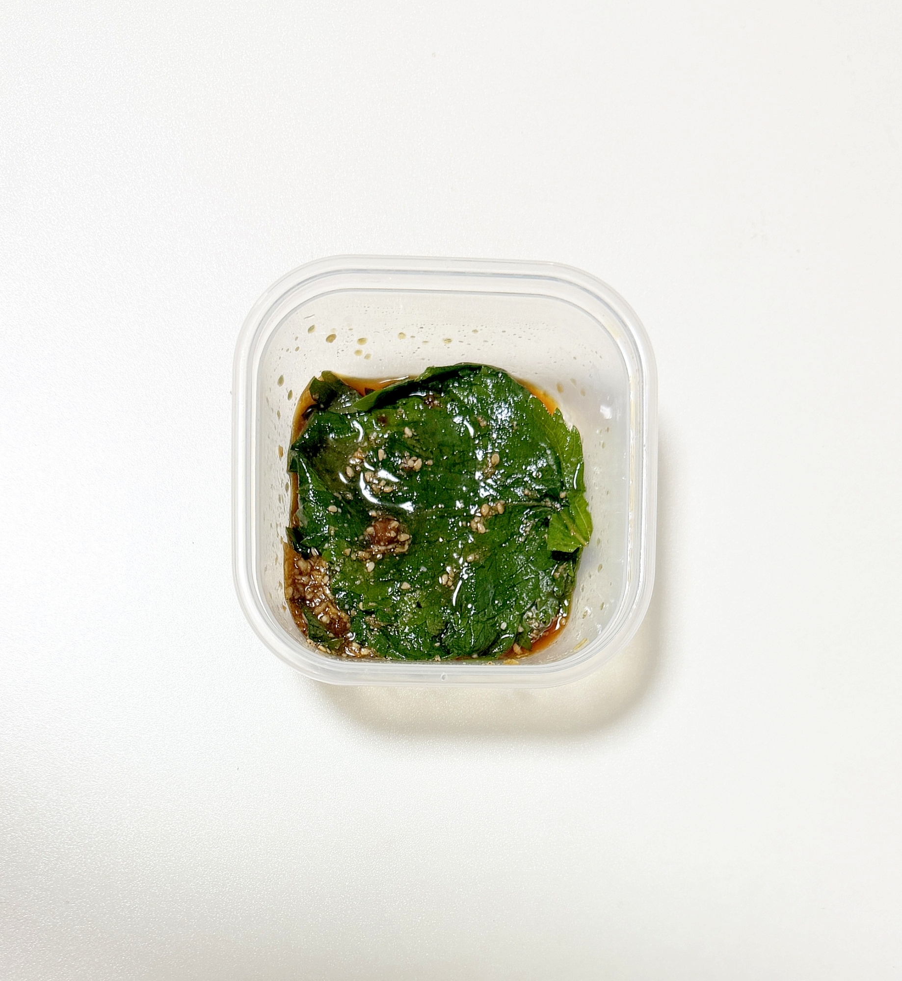 大葉の醤油漬け