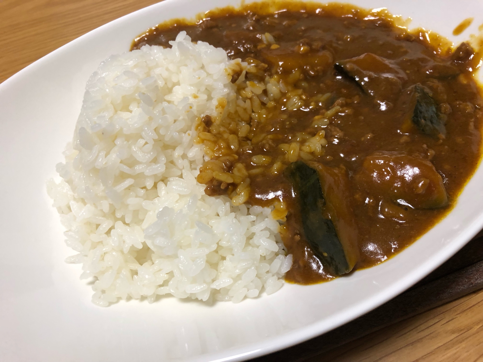 かぼちゃカレー