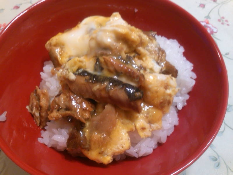 さんまの蒲玉丼