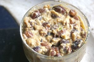 いんげん豆と豆腐のディップのサラダ