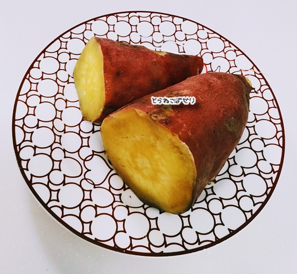 炊飯器で甘いさつまいも