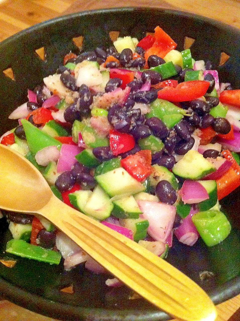 黒いんげん豆と彩り野菜のころころサラダ レシピ 作り方 By Macman3737 楽天レシピ 黒いんげん豆と彩り野菜のころころサラダ レシピ 作り方 By Macman3737 楽天レシピ