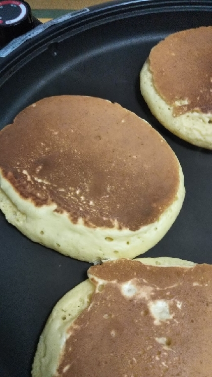 ふんわり♡チーズ入りミニホットケーキ