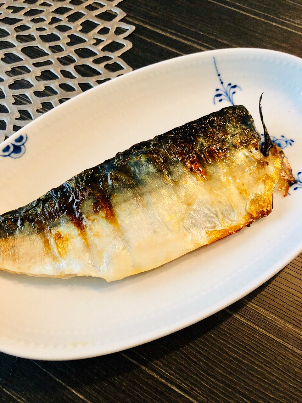 鯖の塩麹焼き/魚焼きグリル