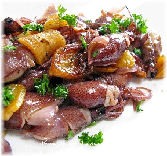 ホタルイカのアヒージョ♪ パスタやおつまみに☆