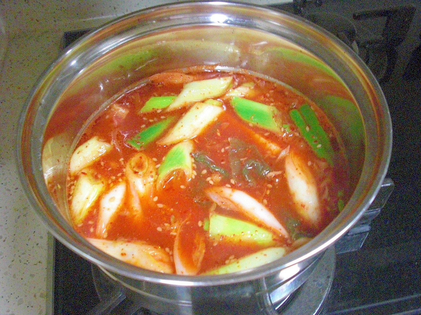 ねぎの辛いスープ レシピ 作り方 By 松子 女 楽天レシピ