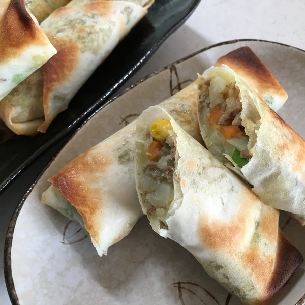 揚げない春巻き 子供も食べやすい レシピ 作り方 By パイナスコーン 楽天レシピ 揚げない春巻き 子供も食べやすい レシピ 作り方 By パイナスコーン 楽天レシピ