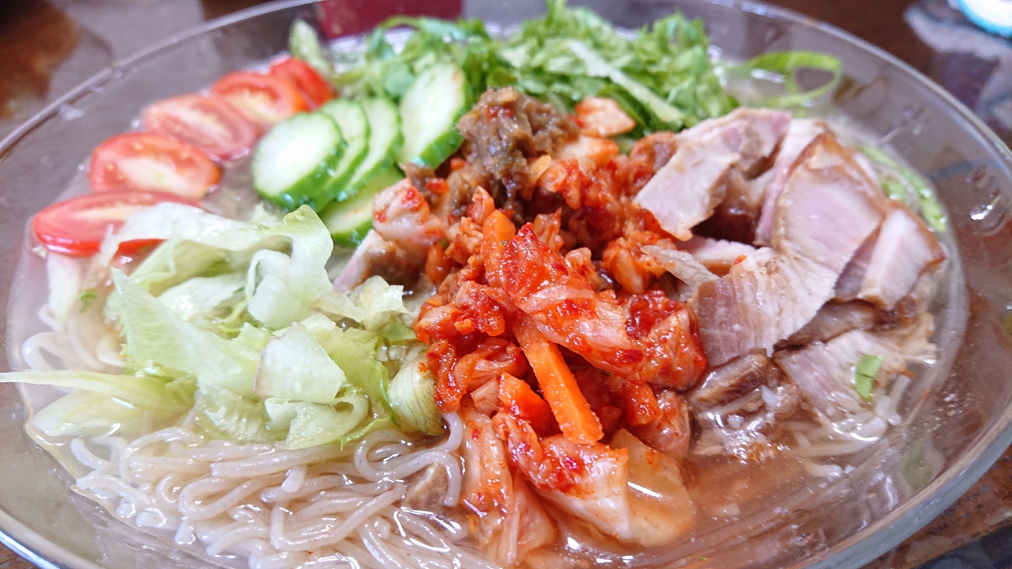 韓国冷麺サラダ風