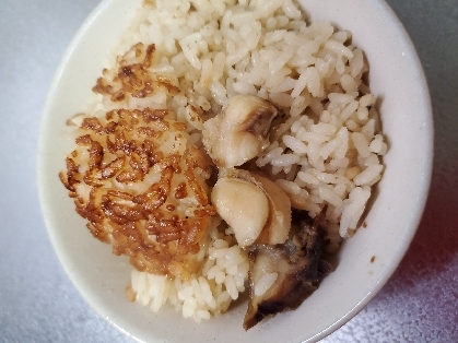 さざえの炊き込みご飯