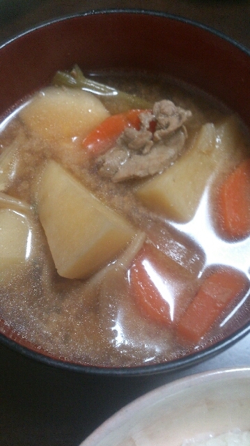 リメイク★肉じゃがからの味噌汁