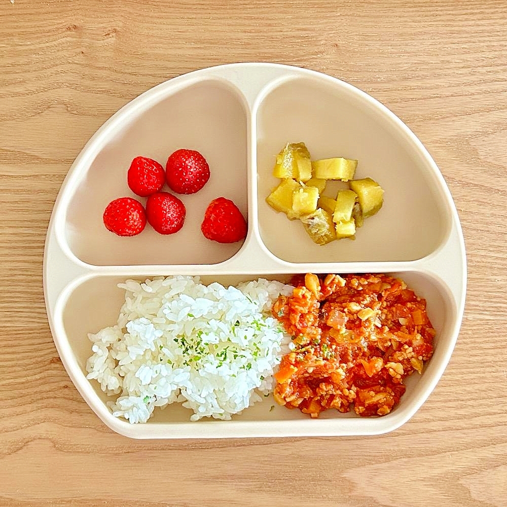 【離乳食完了期】大豆と野菜たっぷりトマトカレー