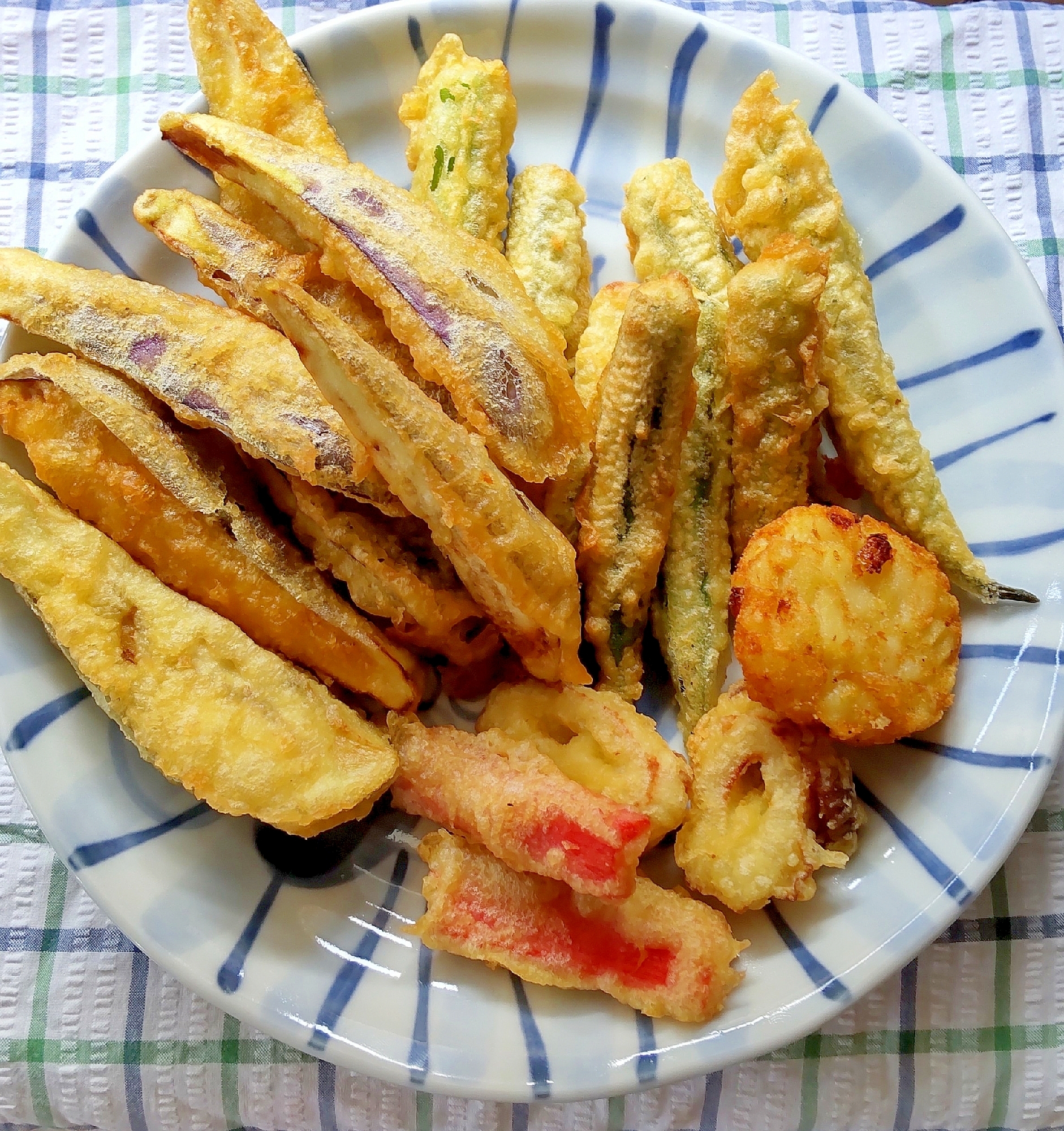 お野菜と練り物の天ぷら レシピ 作り方 By 花時計 楽天レシピ