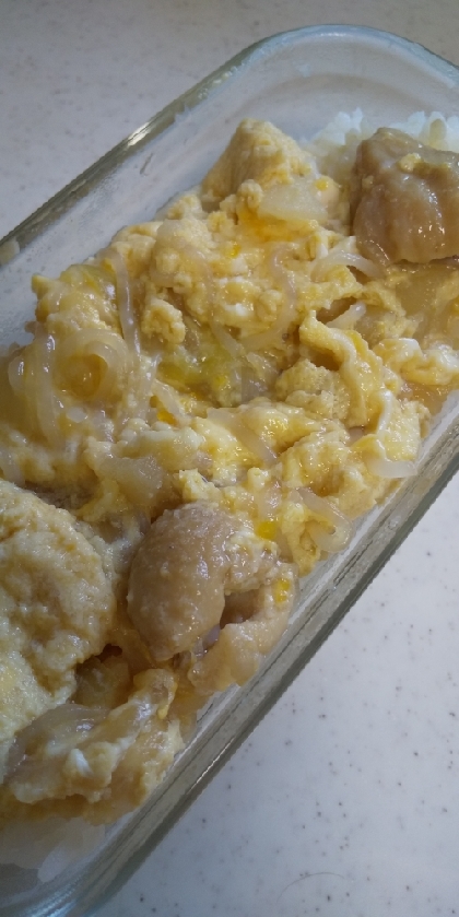 あけぼのマジックさん、おはようございます♪ほっこり美味しい親子丼でした♡ごちそうさまでした～ﾟ+.ﾟ(´▽`人)ﾟ+.ﾟ