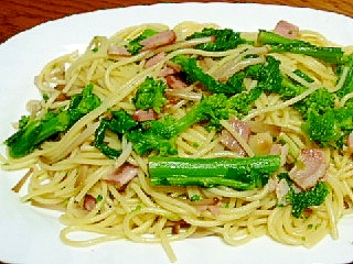 大人の味☆菜の花のパスタ