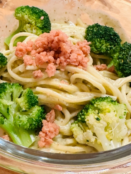 アボカドdeグリーンクリームパスタ