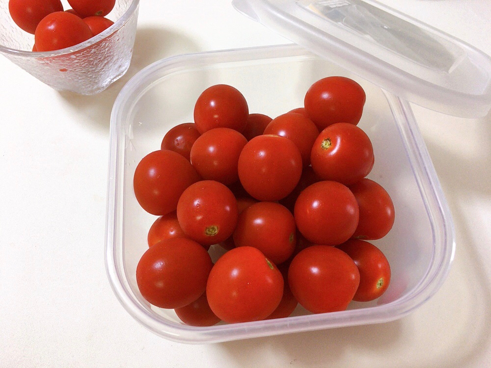 長持ち☆ミニトマトの保存方法☆