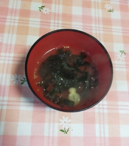 わかめスープ