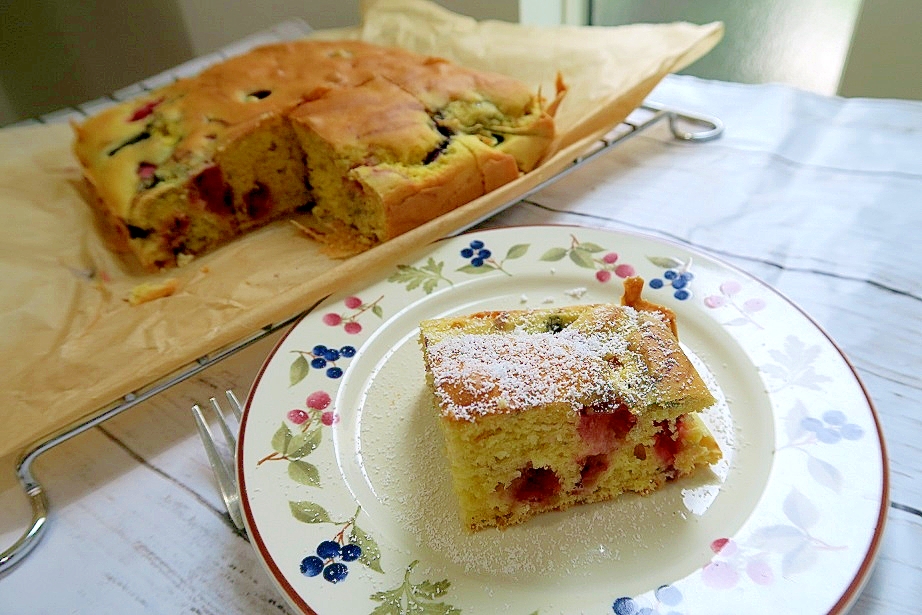 ﾎｯﾄｹｰｷﾐｯｸｽde冷凍ﾍﾞﾘｰの簡単ｹｰｷ