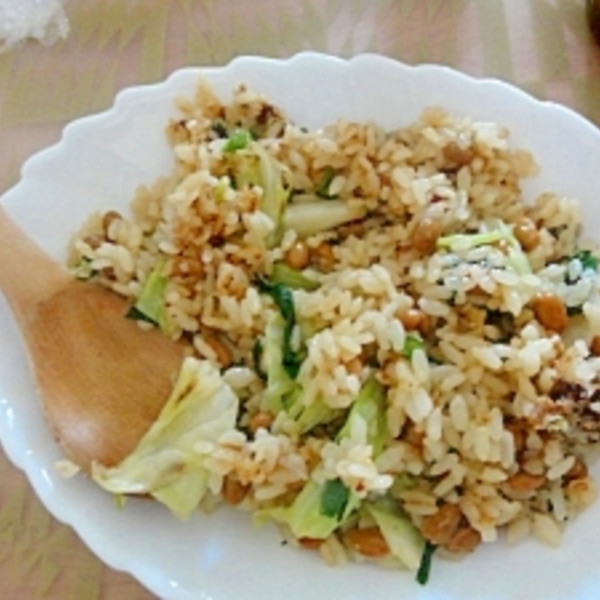 めんつゆで簡単納豆炒飯 チャーハン レシピ 作り方 By ybkmk 楽天レシピ めんつゆで簡単納豆炒飯 チャーハン レシピ 作り方 By ybkmk 楽天レシピ