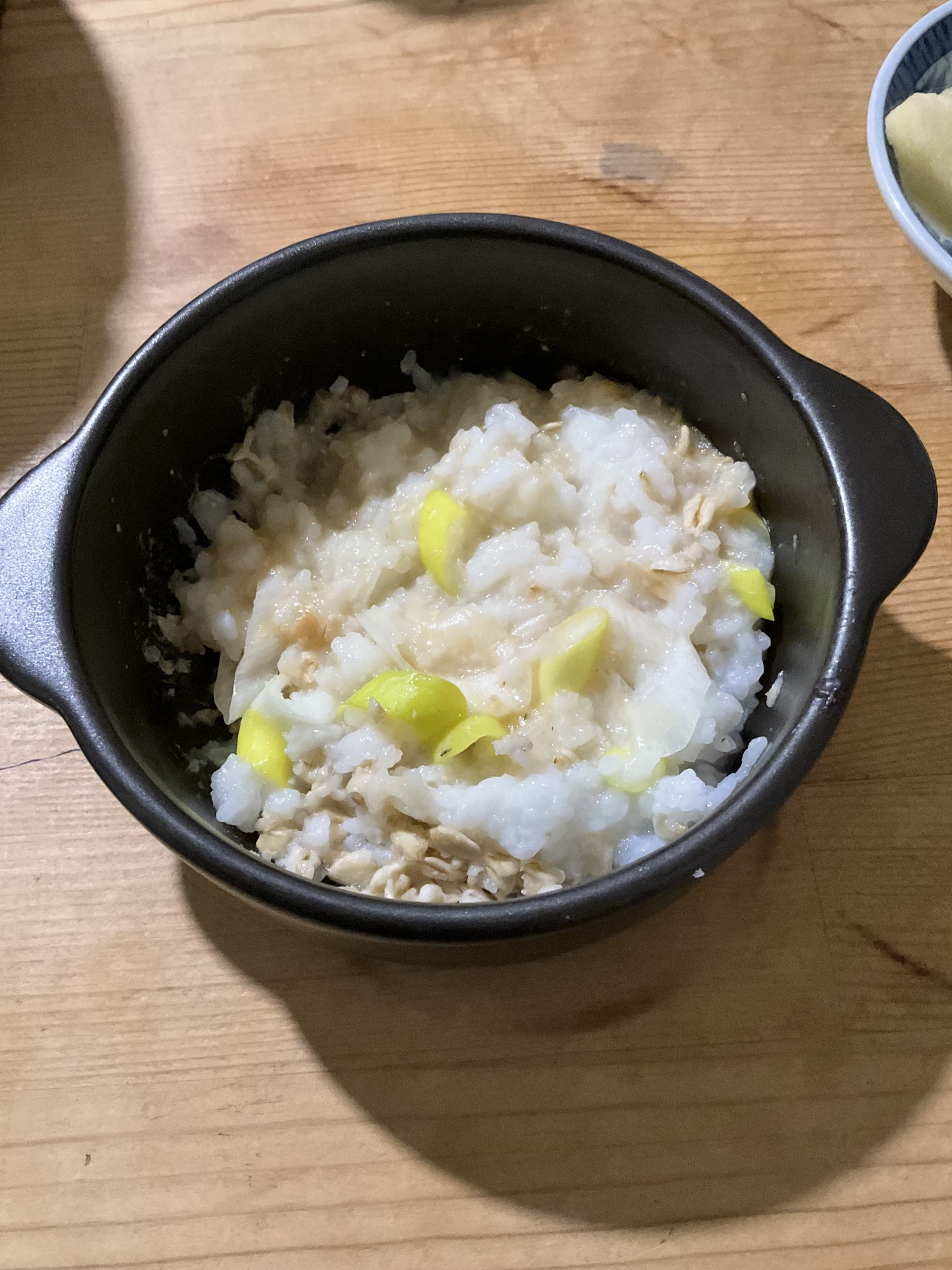 ねぎオートミールご飯