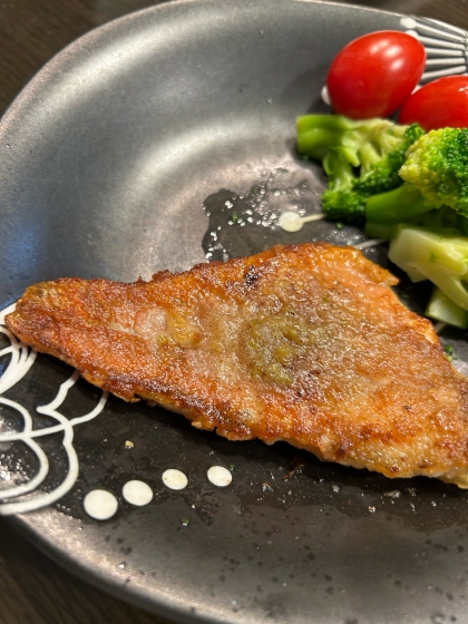 赤魚のムニエル☆ガリバタソース