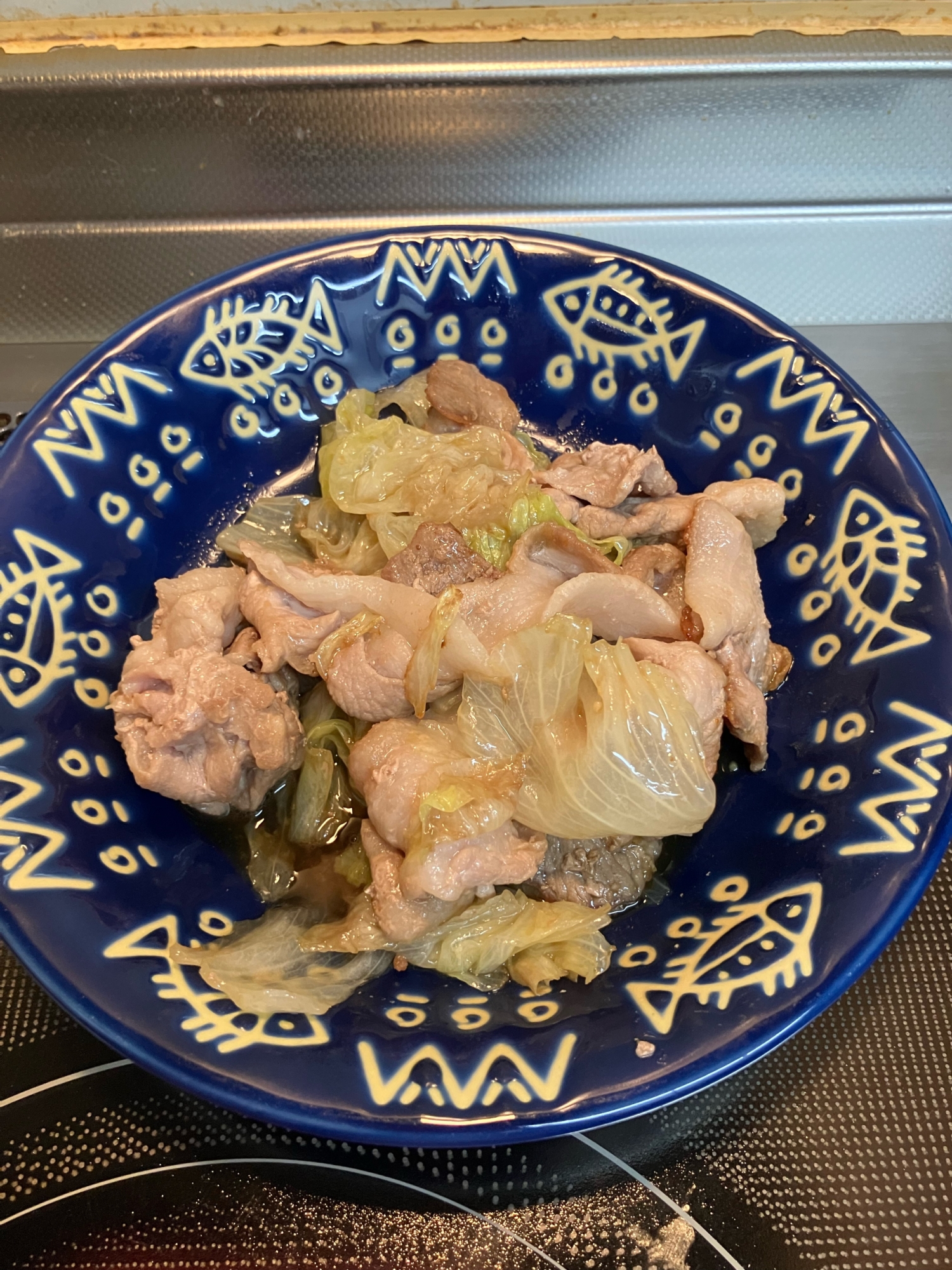 豚肉とシャキシャキ♪レタスの生姜焼き^_^
