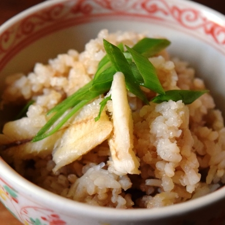 炊飯器でつくる鱚めし