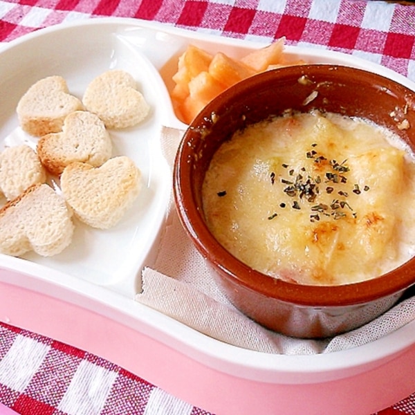 離乳食後期 完了期 ポテトチーズグラタン レシピ 作り方 By Belle Marianne 楽天レシピ 離乳食後期 完了期 ポテトチーズグラタン レシピ 作り方 By Belle Marianne 楽天レシピ