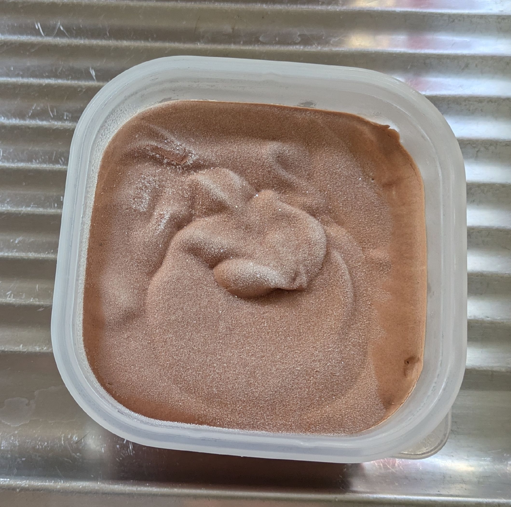 卵なしチョコアイス