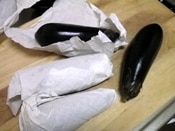 いつまでもピカピカでいてねおナスちゃん レシピ・作り方 by