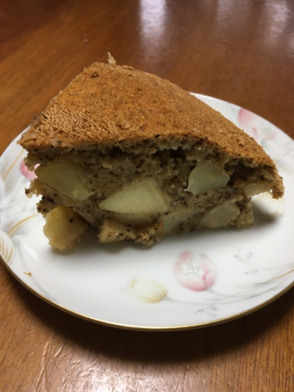 炊飯器とＨＭで作る、アップルシナモンケーキ