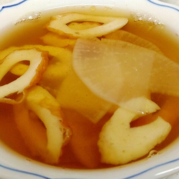 大根と竹輪の和風スープ レシピ 作り方 By ねあっっ 楽天レシピ 大根と竹輪の和風スープ レシピ 作り方 By ねあっっ 楽天レシピ