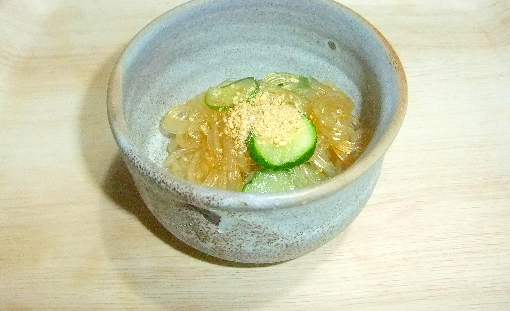 きゅうりと春雨の和え物