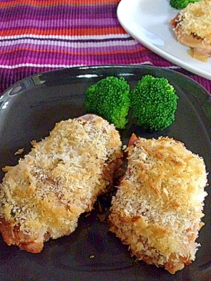 鶏肉のパン粉焼き マスタード風味 レシピ 作り方 By Kottsu Y 楽天レシピ
