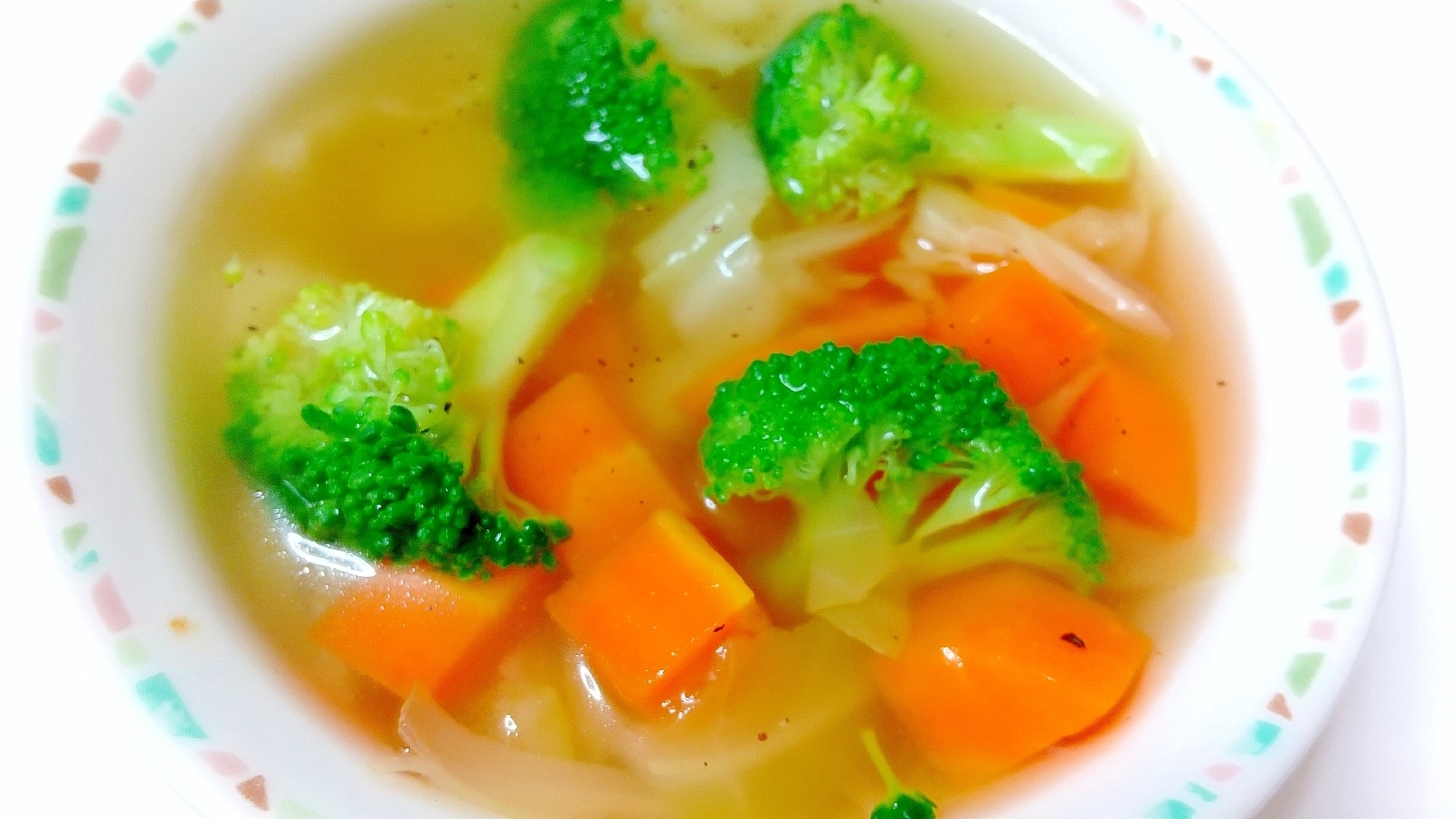 健康野菜スープ とってもヘルシー レシピ 作り方 By Yuki2244 楽天レシピ