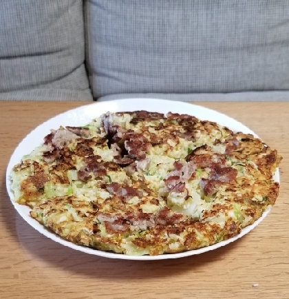 おから消費の為生地参考にさせて頂きました︎☺︎お美味しかったので今度は肉無しでヘルシー気分の時にまた作ります︎☺︎