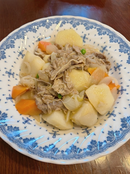 あっさり味のやわらか肉じゃが