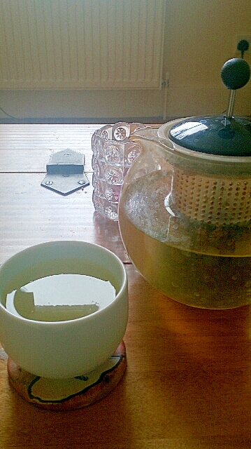 ライムリーフ、ミントのさわやか緑茶