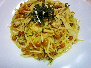 納豆パスタ