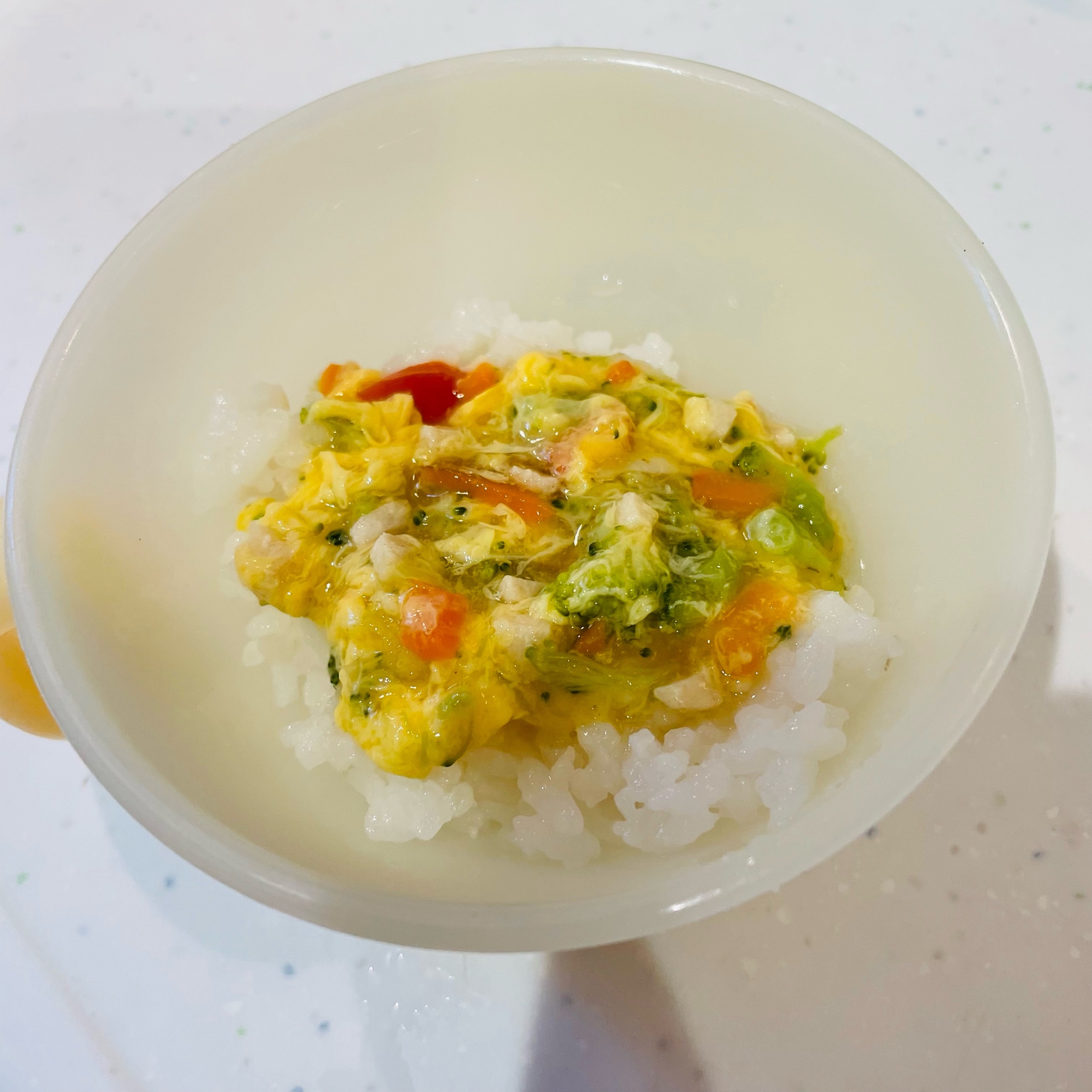 9ヶ月離乳食卵とじ丼 レシピ 作り方 By Jheni 楽天レシピ