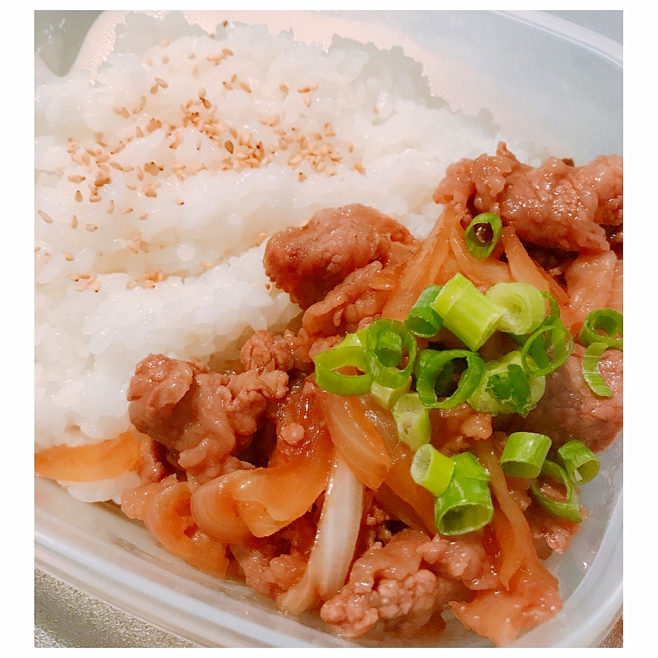 お弁当にも♪すき焼き風！甘辛牛丼