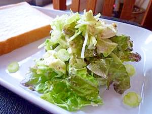 ゆで鶏deグリーンサラダ