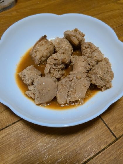 鰤の白子で♪白子の煮付け